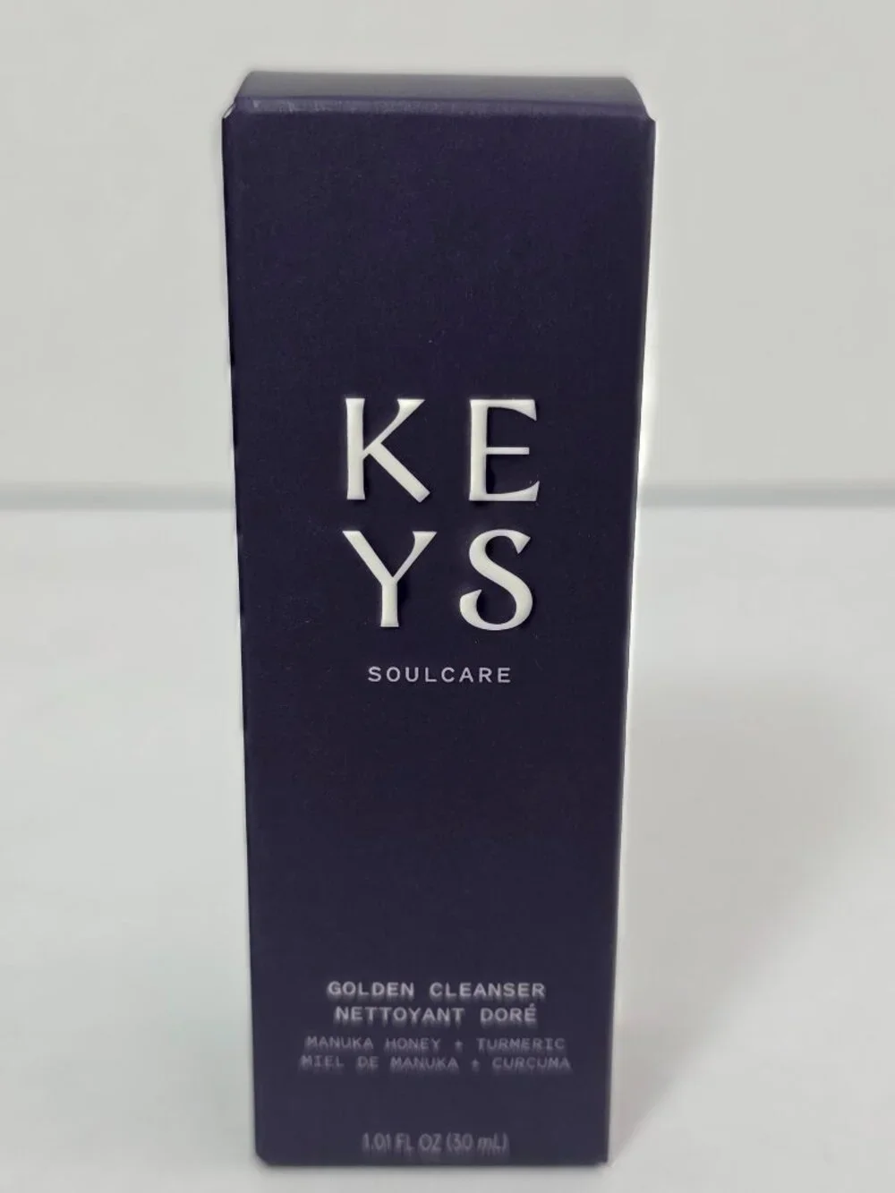 Keys Soulcare Golden Cleanser Manuka Honey Turmeric Remove Makeup 1.01 oz